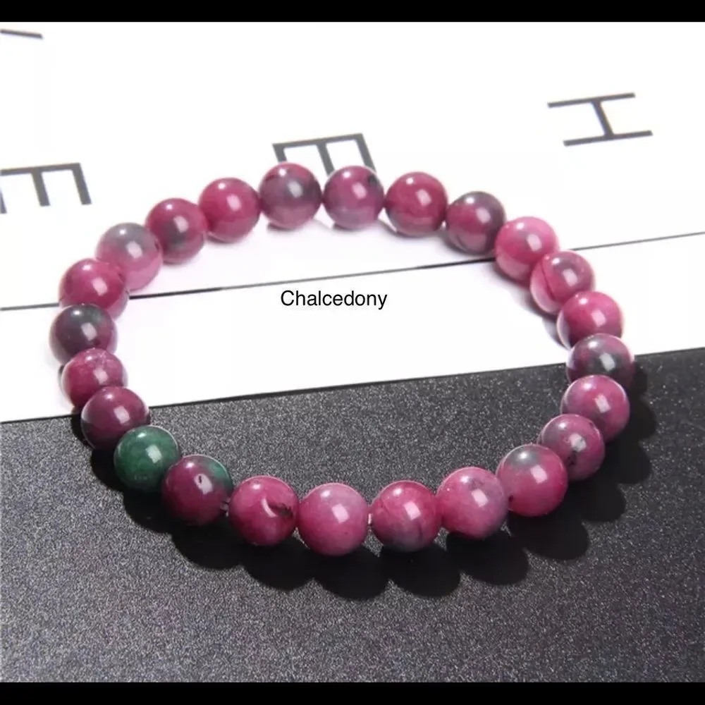 NATURAL STONE STRETCH BRACELETS‎